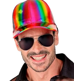 Holografisk Kasket Regnbue