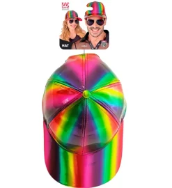 Holografisk Kasket Regnbue