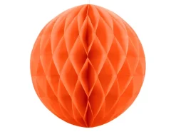 Honeycomb Dekoration Orange