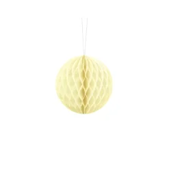 Honeycomb Papirskugle Creme