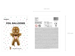 Honningkagemand Folieballon