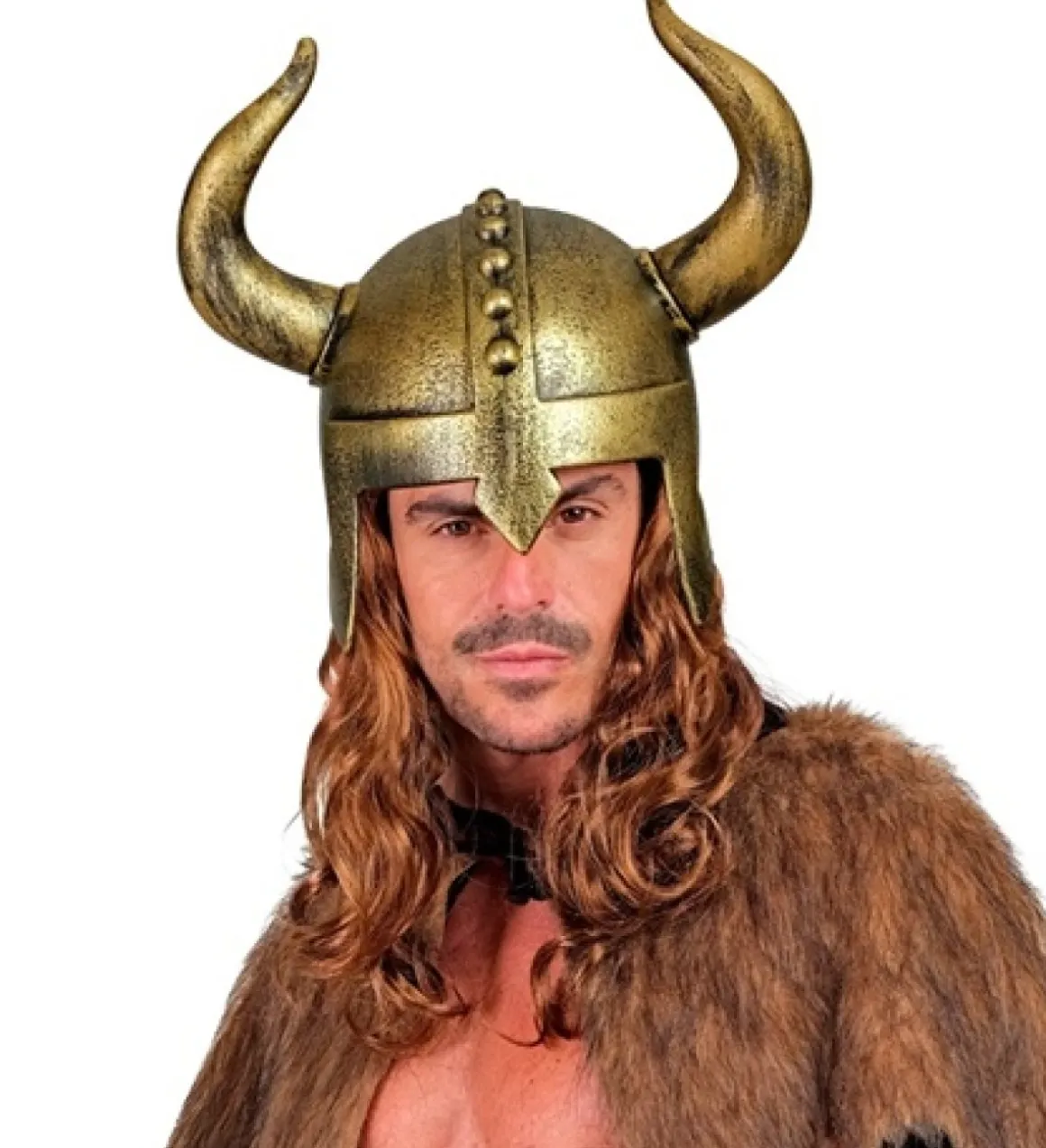 Hornet Vikinghjelm Bronze/Guld