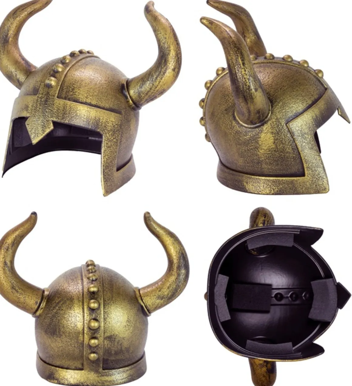 Hornet Vikinghjelm Bronze/Guld