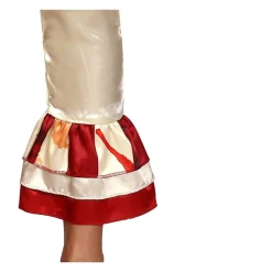 Horror Klovn Kjole Kostume Rød/Hvid