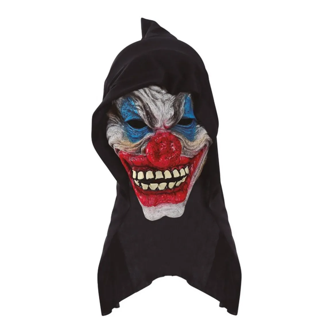 Horror Klovn Vinylmaske Med Hætte