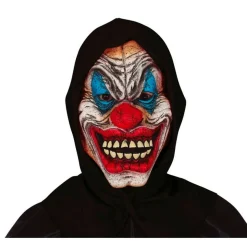 Horror Klovn Vinylmaske Med Hætte