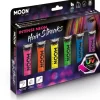Hårfarve UV Neon Sæt