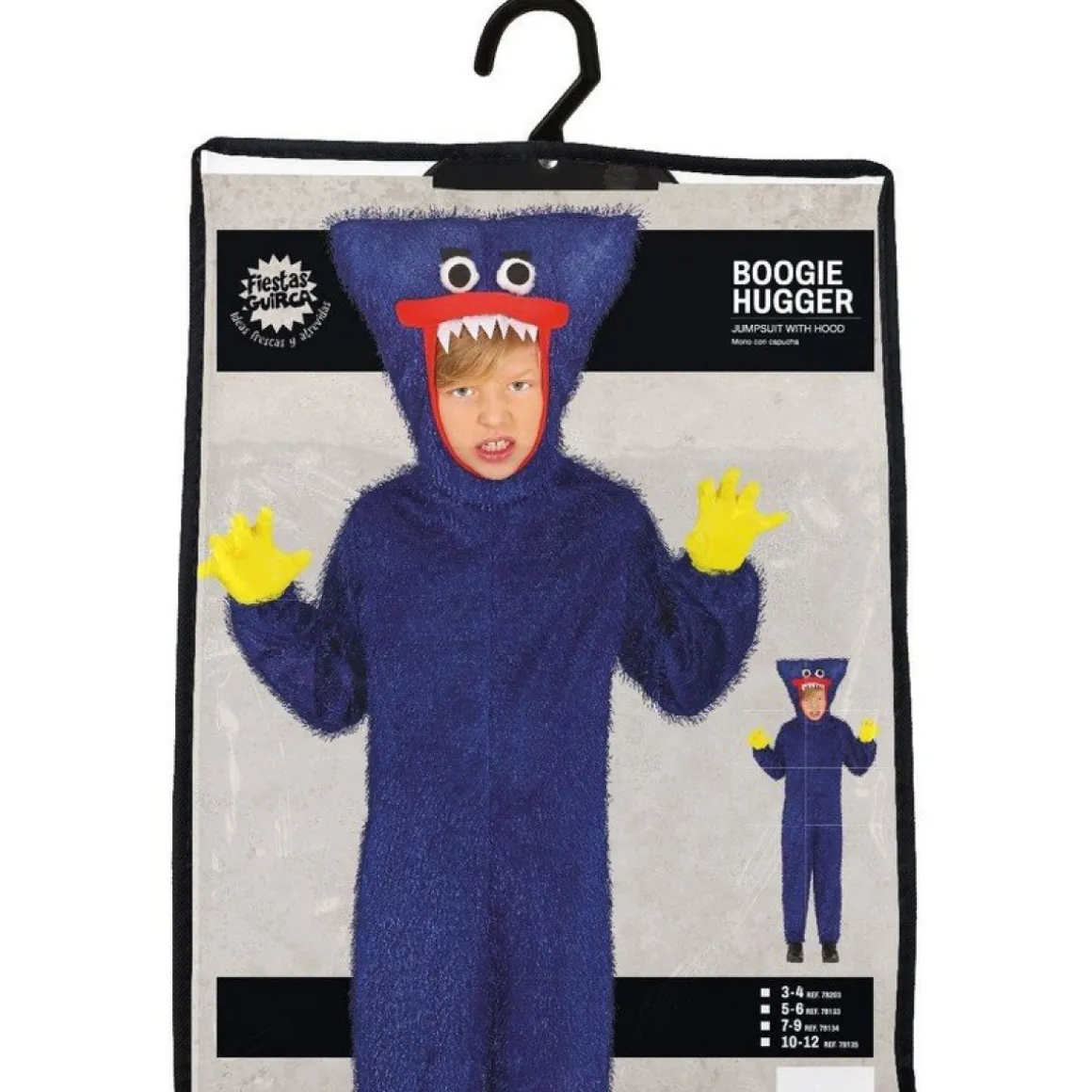 Huggy Wuggy Børnekostume