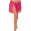 Hula Stråskørt Pink