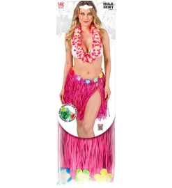 Hula Stråskørt Pink