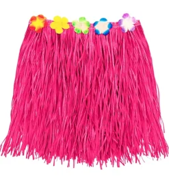 Hula Stråskørt Pink