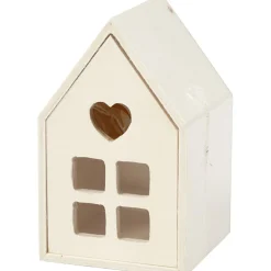 Hus Dekoration Træ Beige