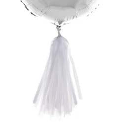 Hvide Ballonpomponer