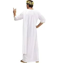 Hvid Lang Tunika Kostume