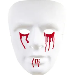 Hvid Maske Med Blod
