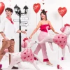 I Love You Hjerte Folieballon