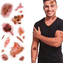 Inficerede Sår Falske Tatoveringer