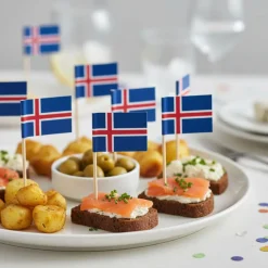 Island Flag Madpinde