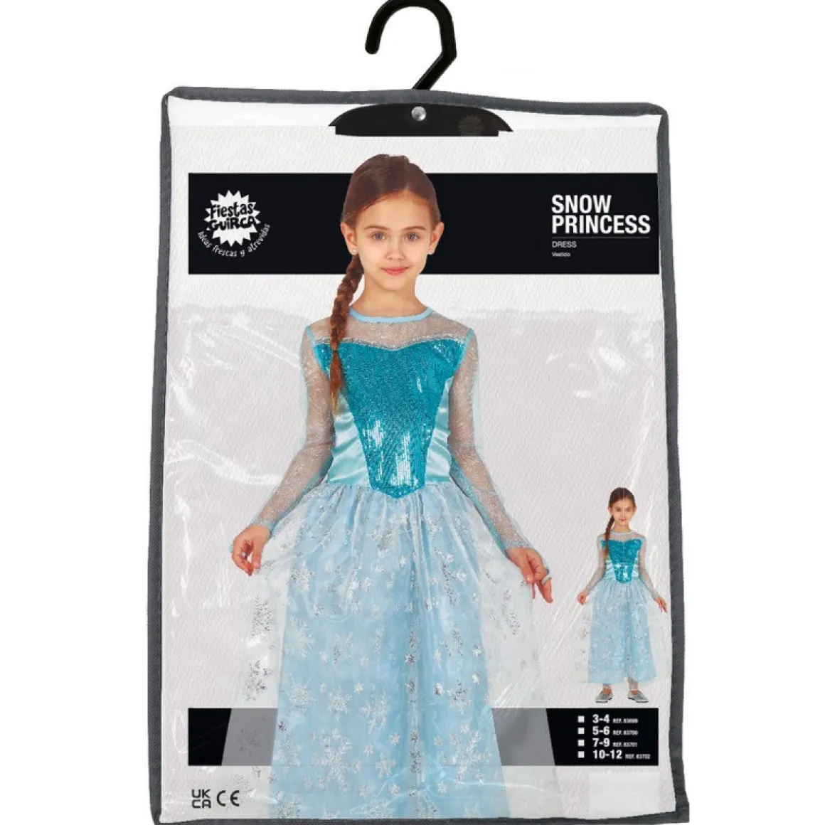 Isprinsesse Børnekostume