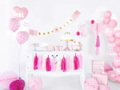 It's A Girl Hjerte Folieballon