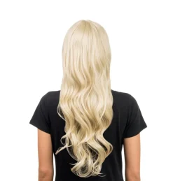 Jenna Lang Paryk Med Pandehår Blond
