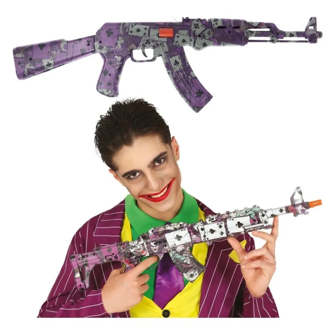 Joker Maskingevær Lilla