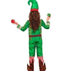 Julealf Børnekostume Grøn