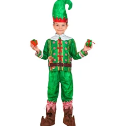 Julealf Børnekostume Grøn