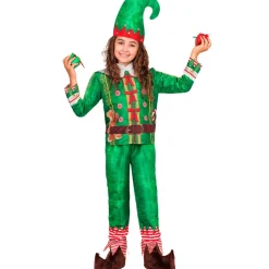 Julealf Børnekostume Grøn
