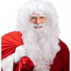 Julemandsparyk Med Skæg