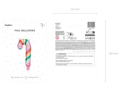 Julestok Folieballoner