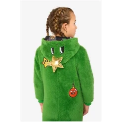 Juletræ Børneonesie Grøn