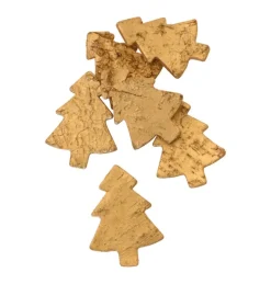 Juletræ Trækonfetti Guld
