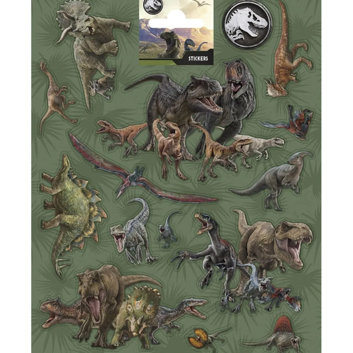 Jurassic World® Klistermærker