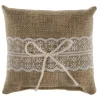 Jute Blonde Ringpude