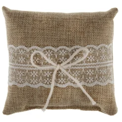 Jute Blonde Ringpude