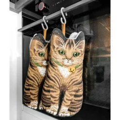 Katte Grydelapper Sæt