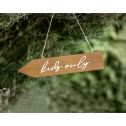 Kids Only Vejviser Træskilt