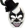 Killer Klovn Maske Med Tophat