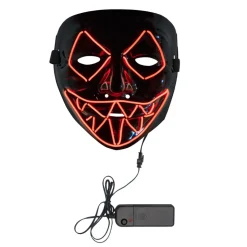 Killer Smile LED Maske Rød