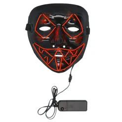 Killer Smile LED Maske Rød
