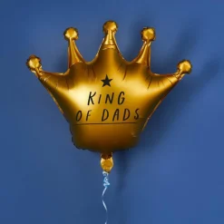 King Of Dads Krone Folieballon