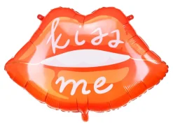 Kiss Me Læber Folieballon