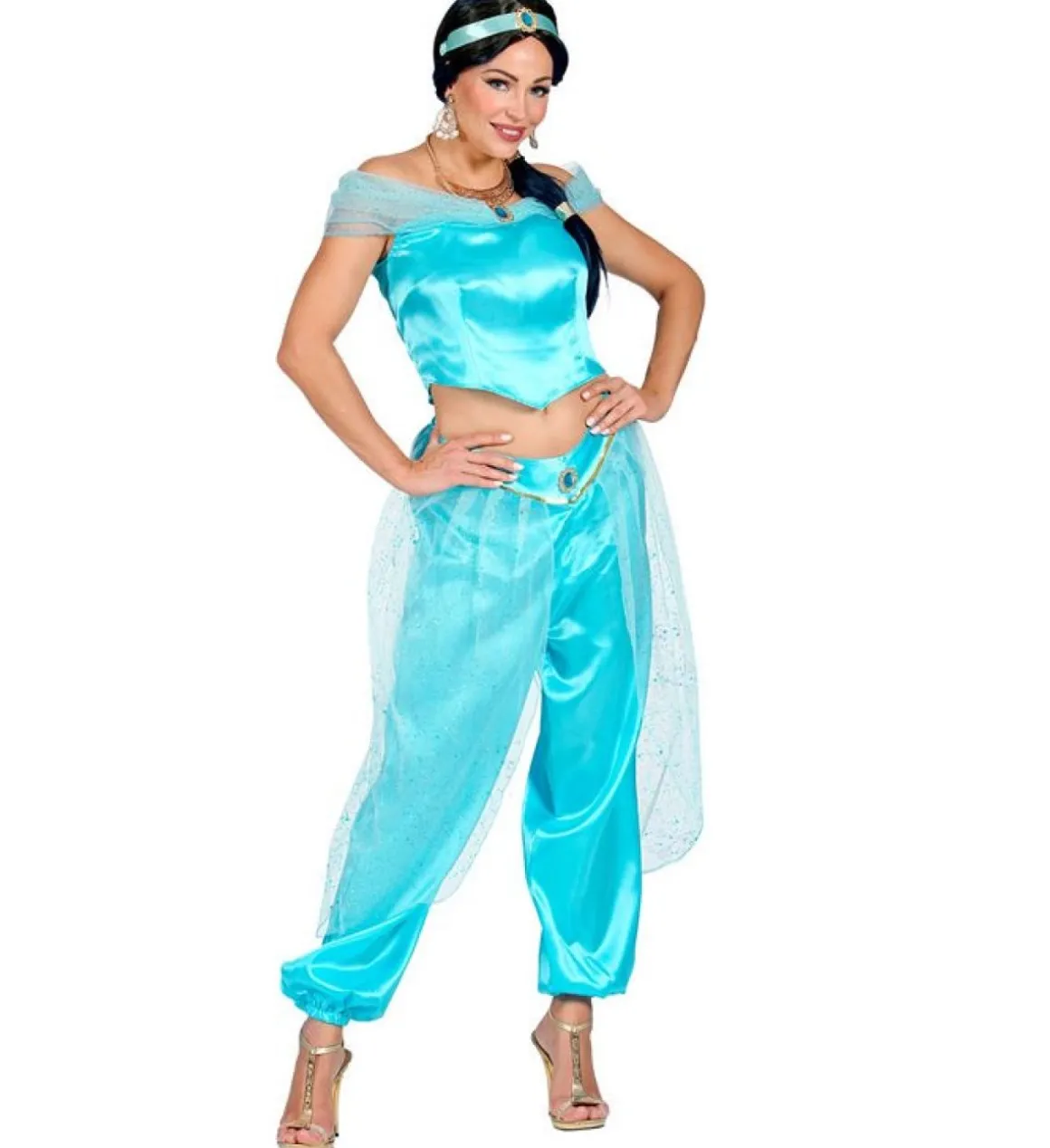 Klassisk Arabisk Prinsesse Kostume