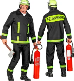 Klassisk Brandmand Kostume