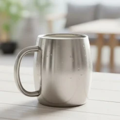 Kølende Ølkrus Rustfrit Stål