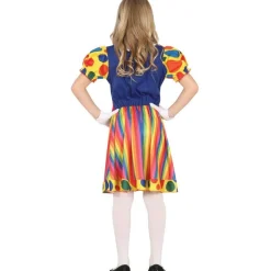 Klovn Børnekostume Farverig