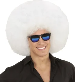 Kæmpe Afroparyk Hvid
