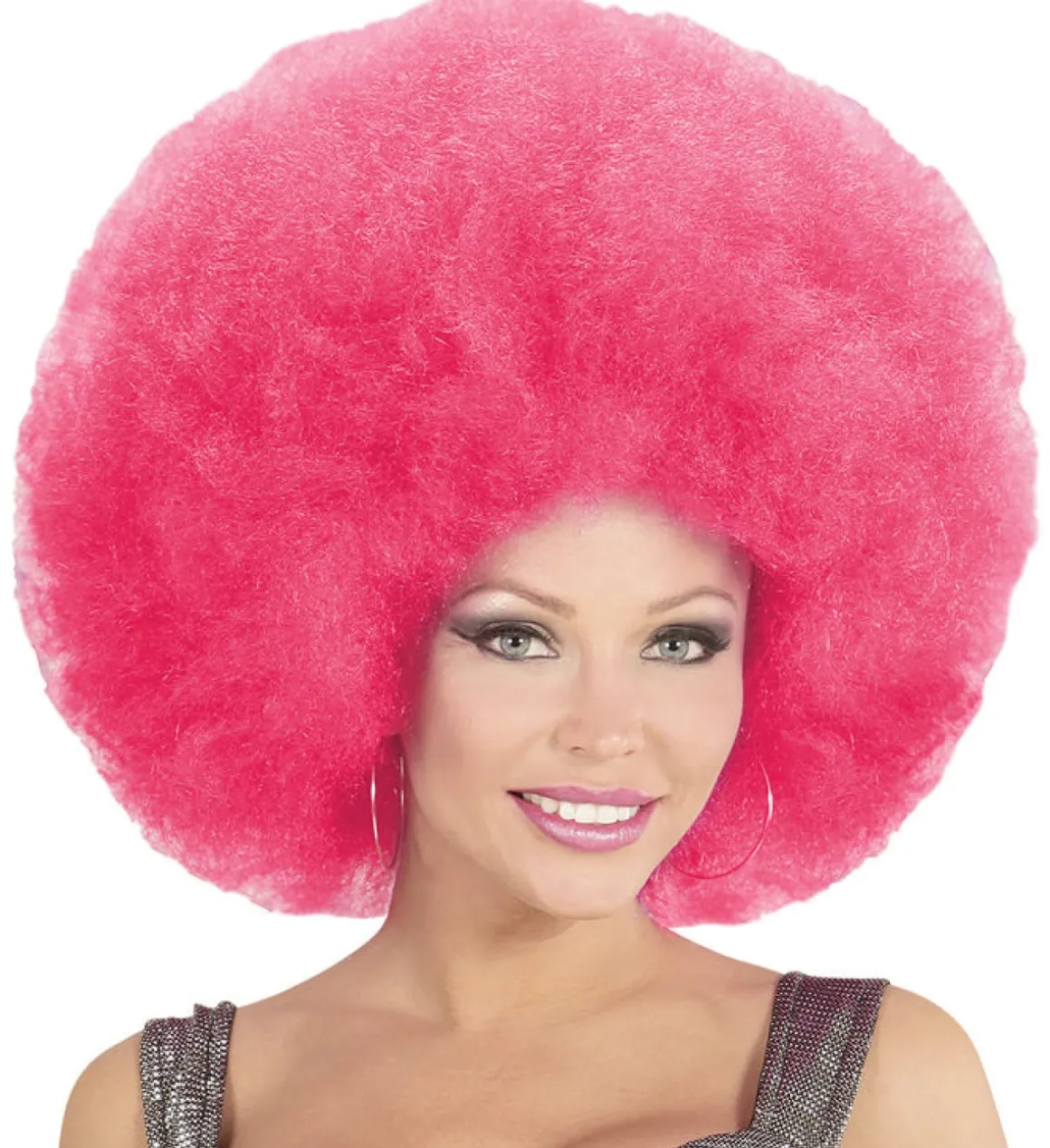 Kæmpe Afroparyk Pink