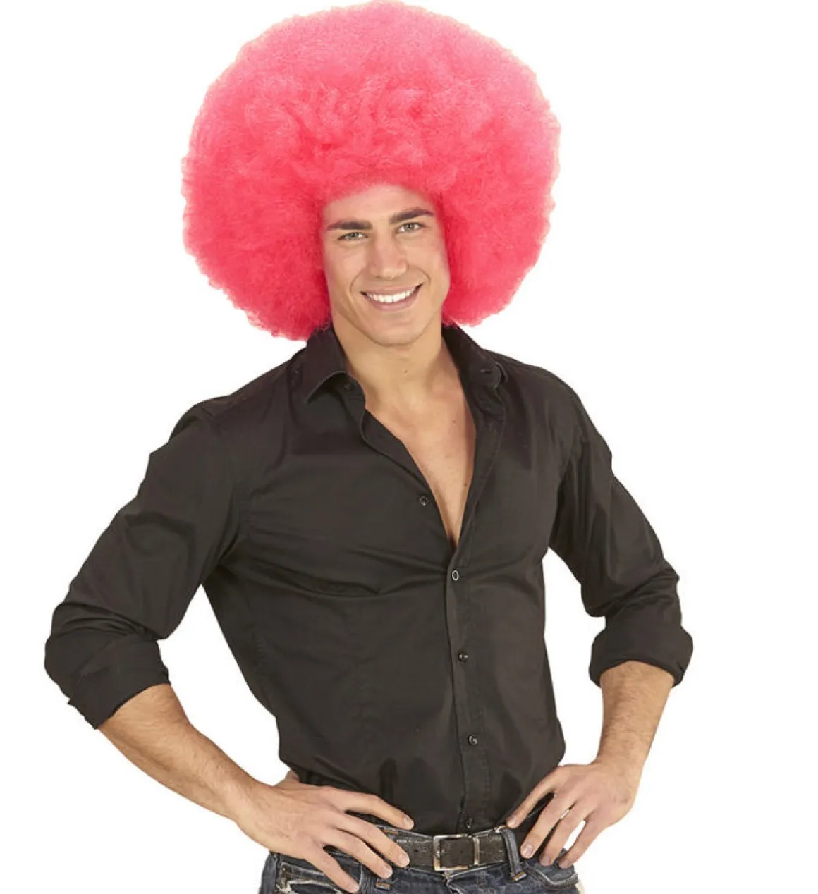 Kæmpe Afroparyk Pink